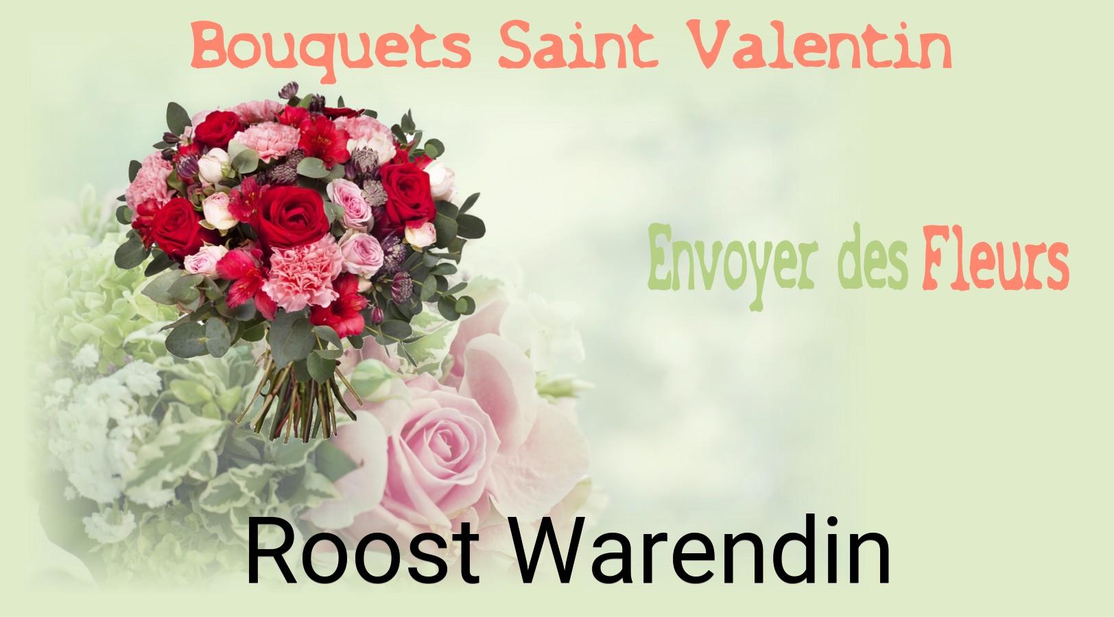 Roses de Saint-Valentin livrées à Roost-Warendin